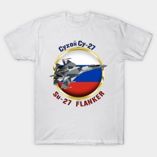 Su-27 Flanker Russia T-Shirt